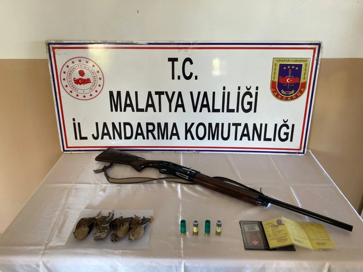 4 Adet Bıldırcın Avladı 5695 TL İdari Para Cezası Aldı