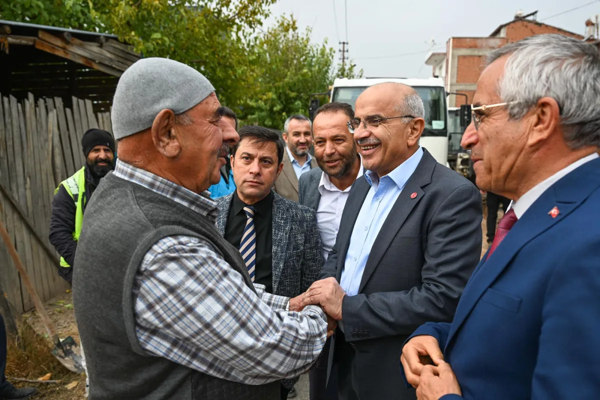 Büyükşehir Belediyesi Altyapı çalışmalarına aralıksız devam ediyor