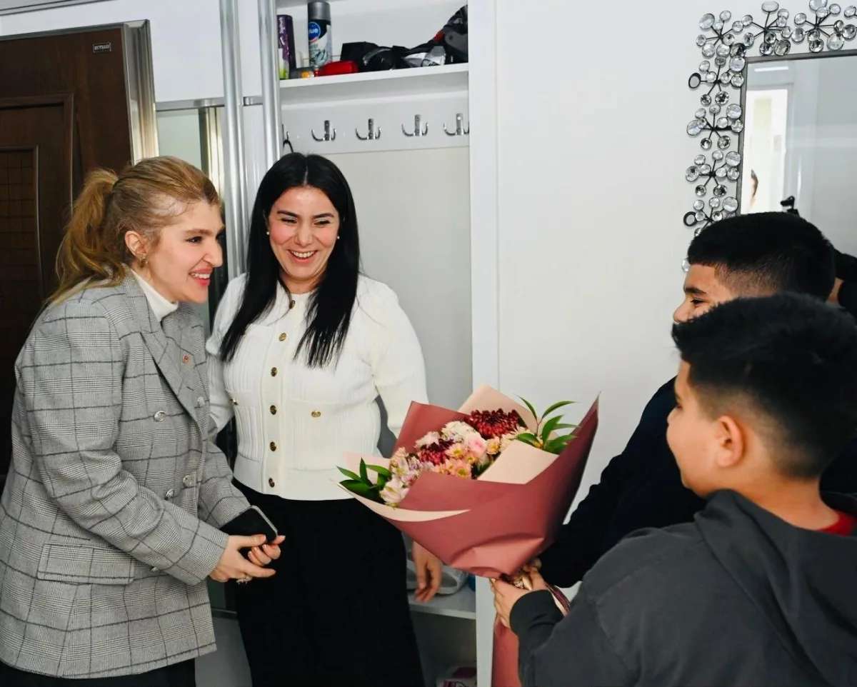 Milletvekili Ölmeztoprak Gönüllere Dokundu