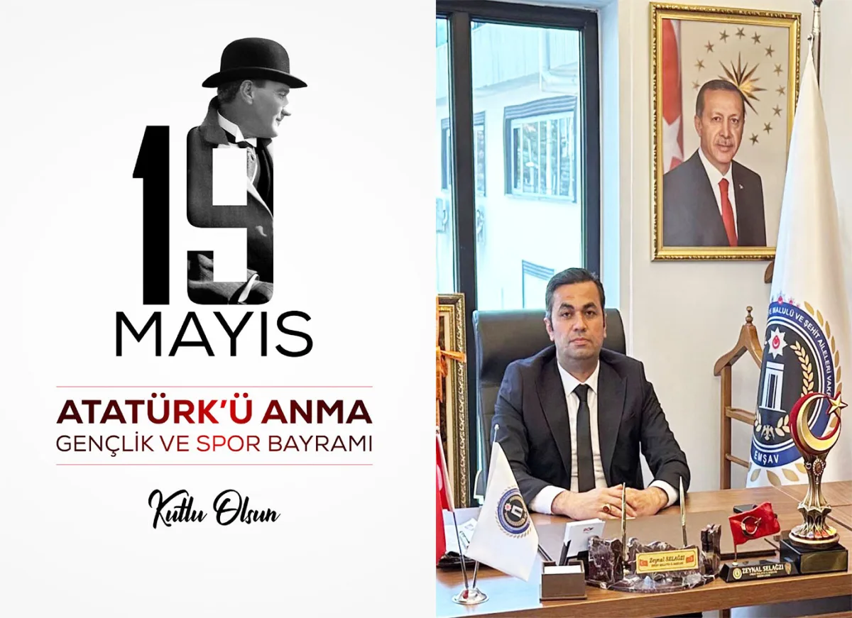 EMŞAV Başkanı Selağzı: “19 Mayıs, Milletimizin Diriliş Ruhudur”