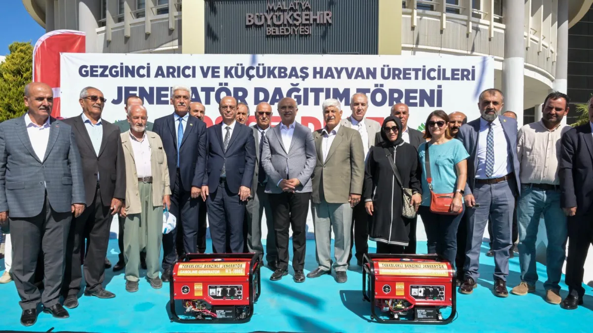 Büyükşehir Belediyesinden Üreticilere Jeneratör Ve Sıvat Desteği