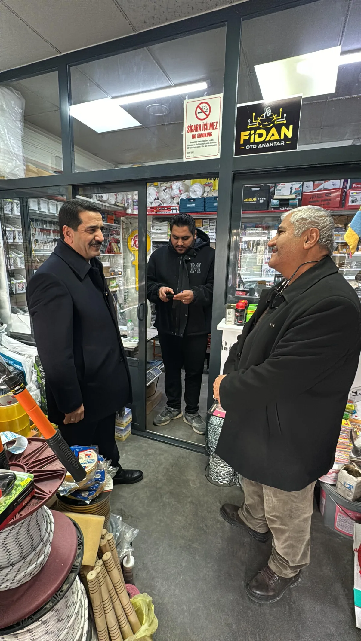 Başkan Taşkın’dan İnönü Caddesi Esnafına Ziyaret