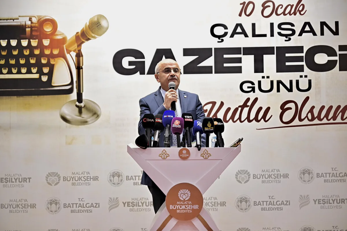 Malatya’da 10 Ocak Çalışan Gazeteciler Günü Buluşması