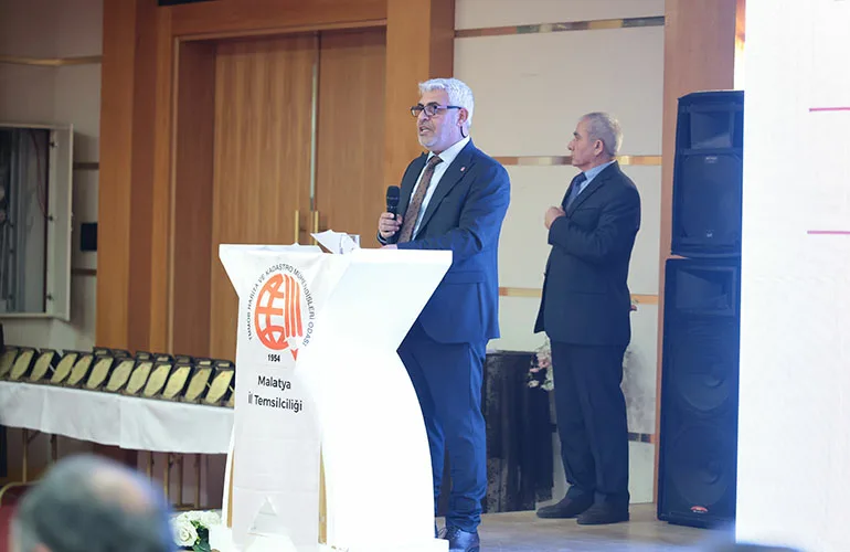 HKMO Malatya’da Mesleğe Adanmış Bir Ömür Ayakta Alkışlandı