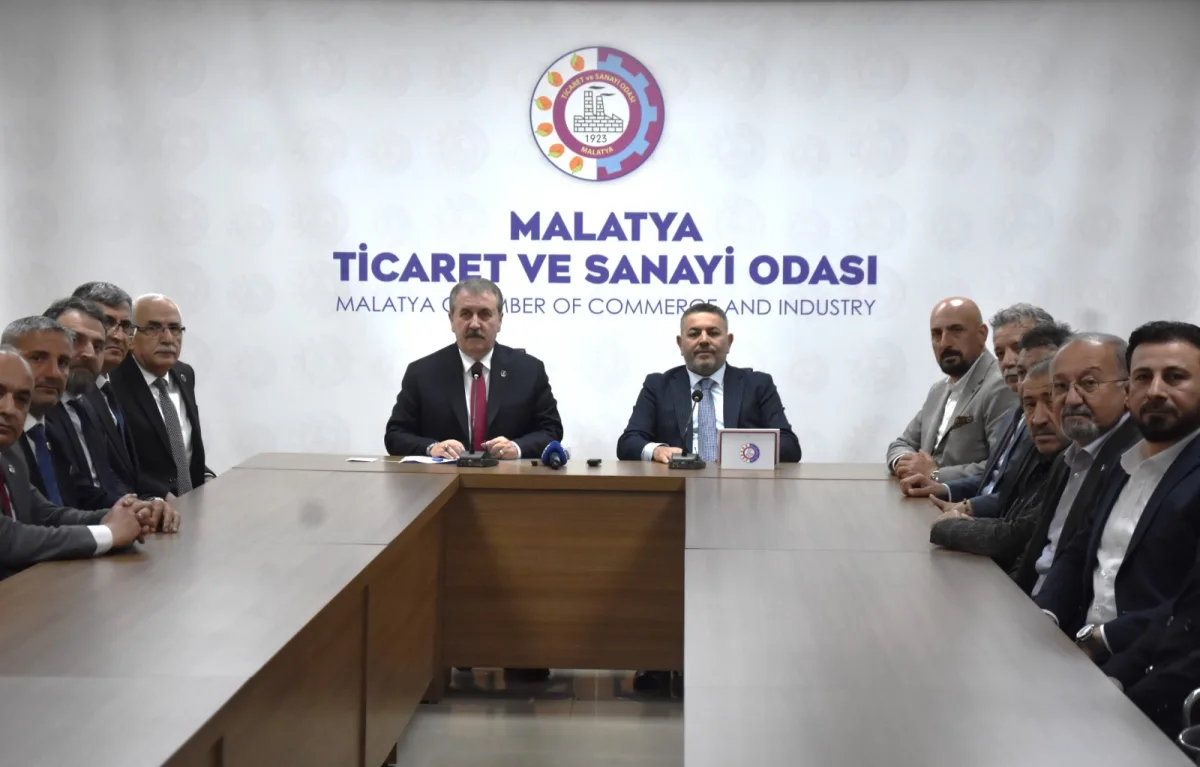 BBP Genel Başkanı Mustafa Destici’den Malatya TSO’ya Ziyaret