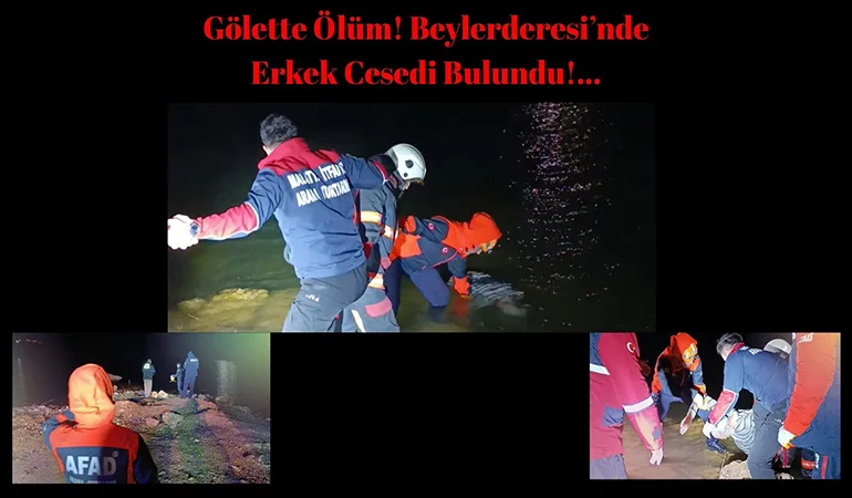 Beylerderesi Göleti’nde Korkunç Olay! Erkek Cesedi Bulundu,