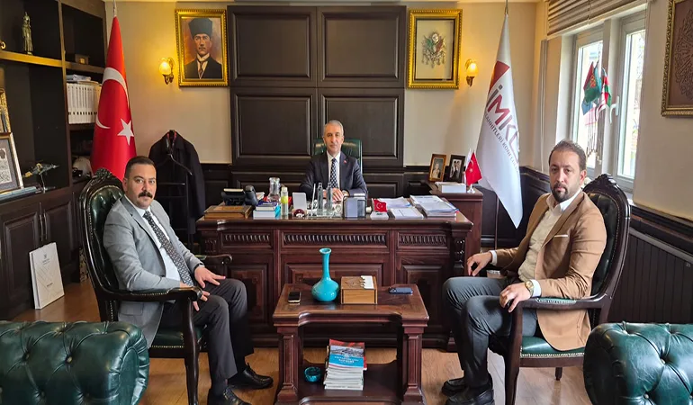 İMKON’dan Ankara’da Kritik Temas: Müteahhitlik Sorunları Gündemde