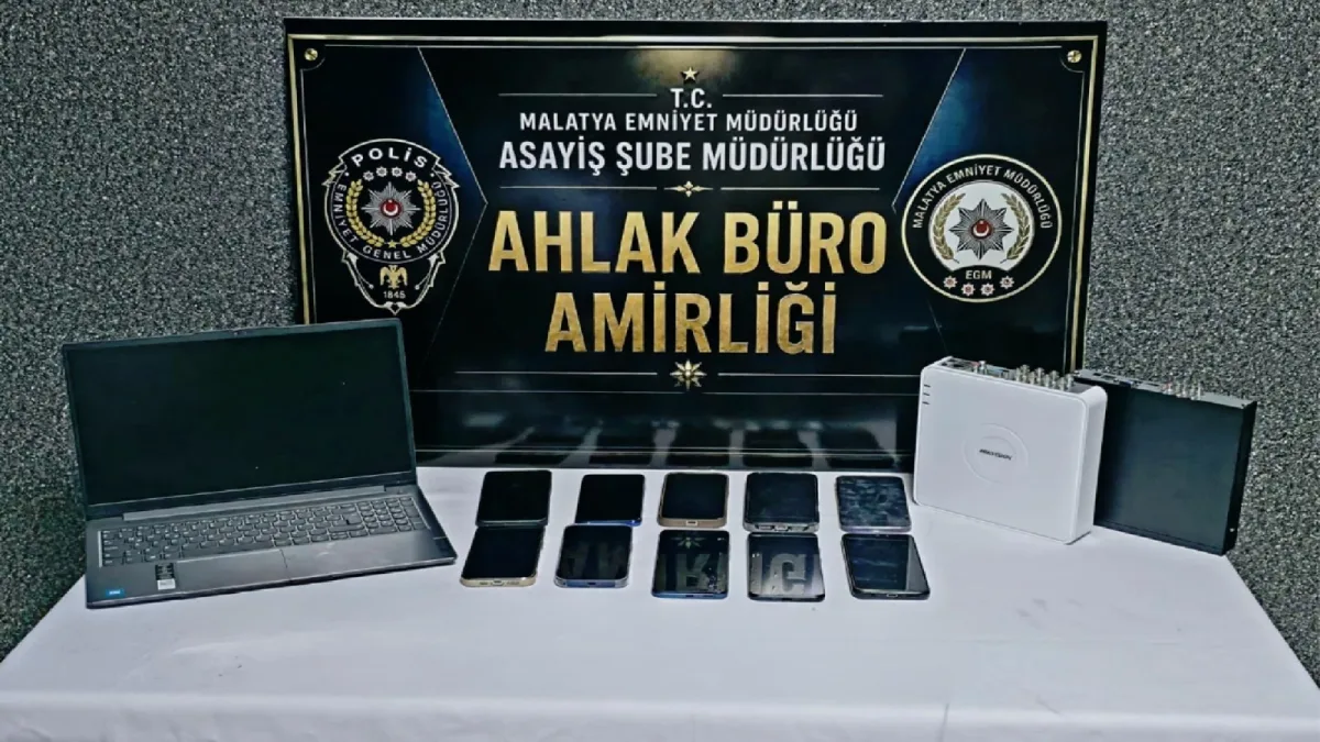 Malatya’da Fuhuş Operasyonu: 8 Masaj Salonu Mühürlendi, 4 Şüpheli Gözaltında