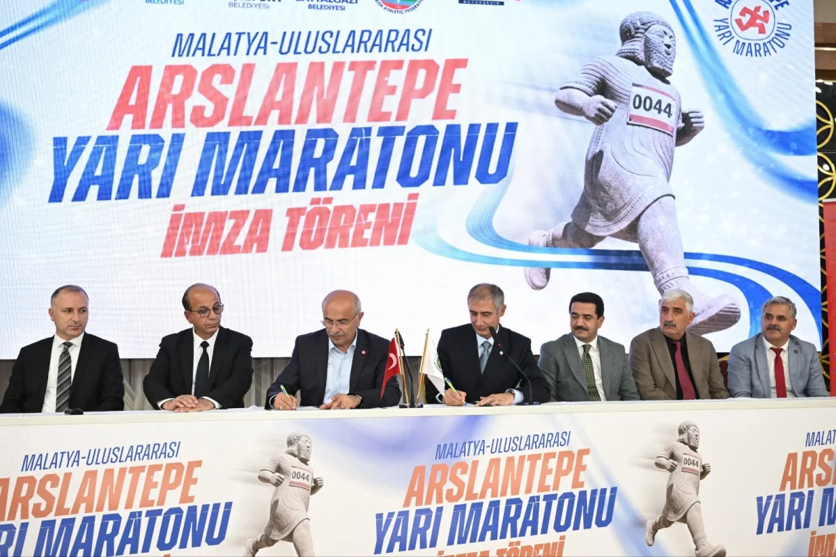Arslantepe Yarı Maratonu’nun Protokolü İmzalandı